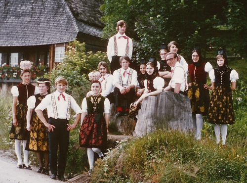 Trachtentanzgruppe 1970